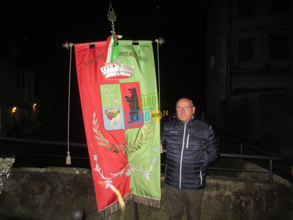 tavernerio celebrazione anniversario alluvione ponte suo cosia e poi messa con sindaco