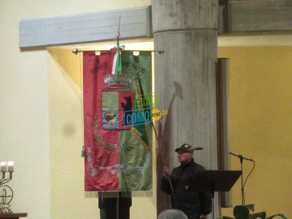 tavernerio celebrazione anniversario alluvione ponte suo cosia e poi messa con sindaco