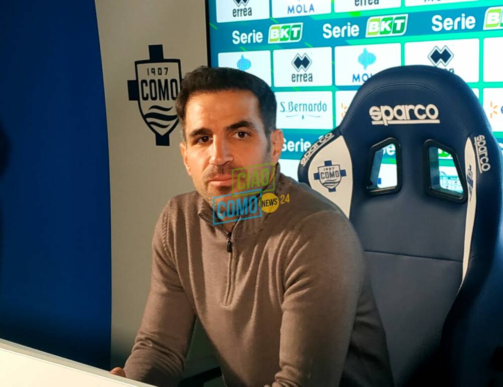 mister fabregas sala stampa dopo como palermo e poi verdi e gabrielloni