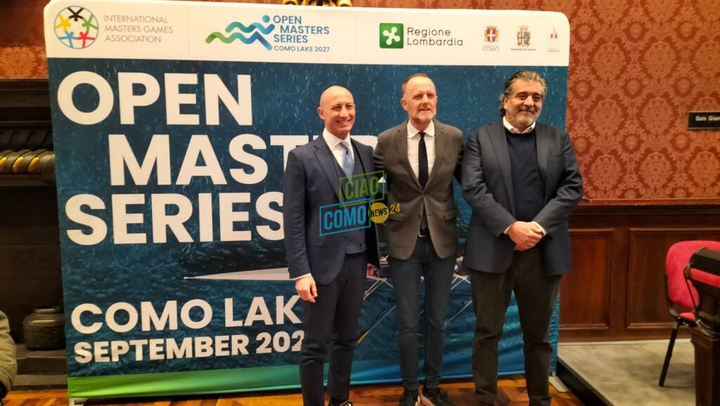 Presentazione open master series Como Lake 2024