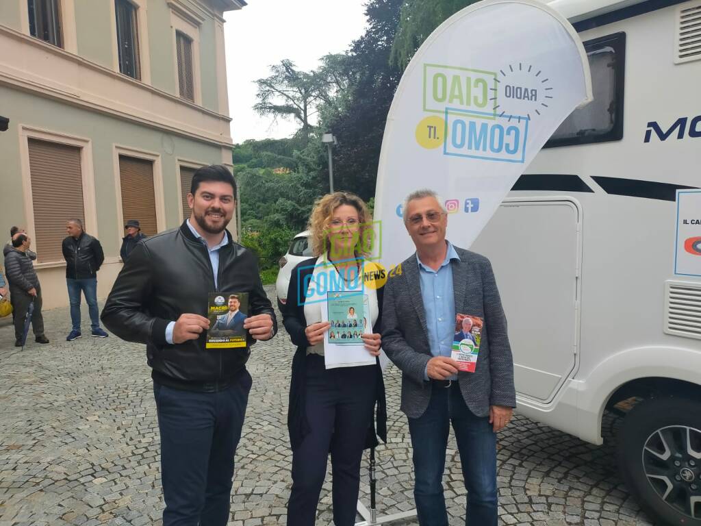 Amministrative 2024 - tour in camper CiaoComo