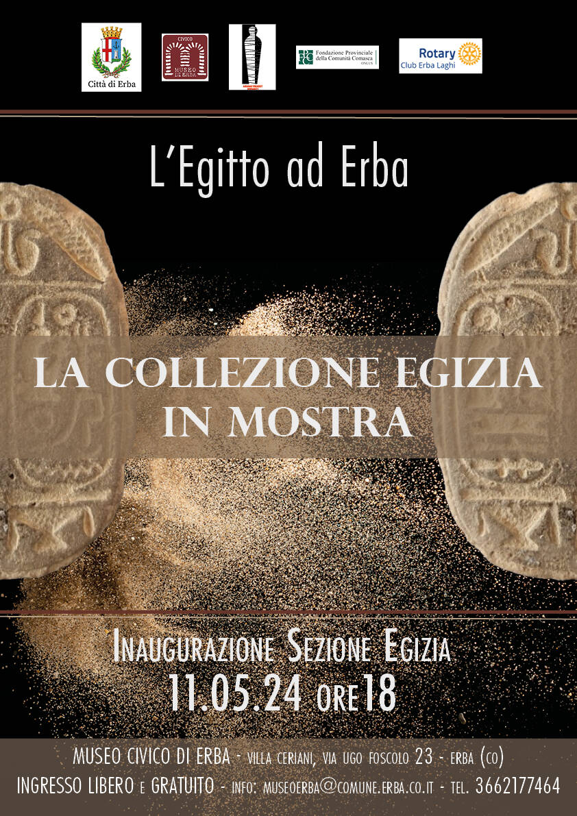 erba inaugurazione mostra Egitto al Museo