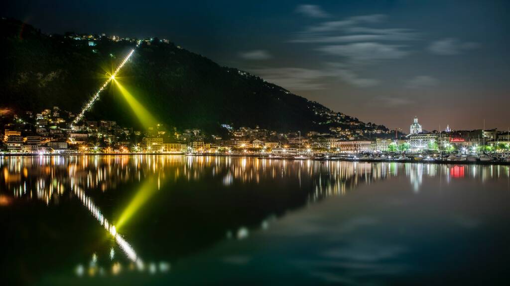 festival della luce Lake Como XI edizione - luce e tempo