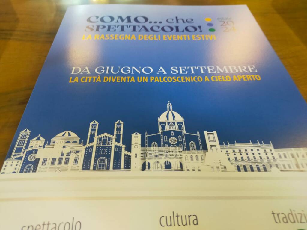 como presentazione eventi estivi 2024 comune con sindaco assessori e organizzatori