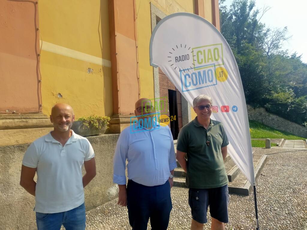 ciaocomo in provincia oggi le tappe ad albavilla eupilio e longone con i sindaci