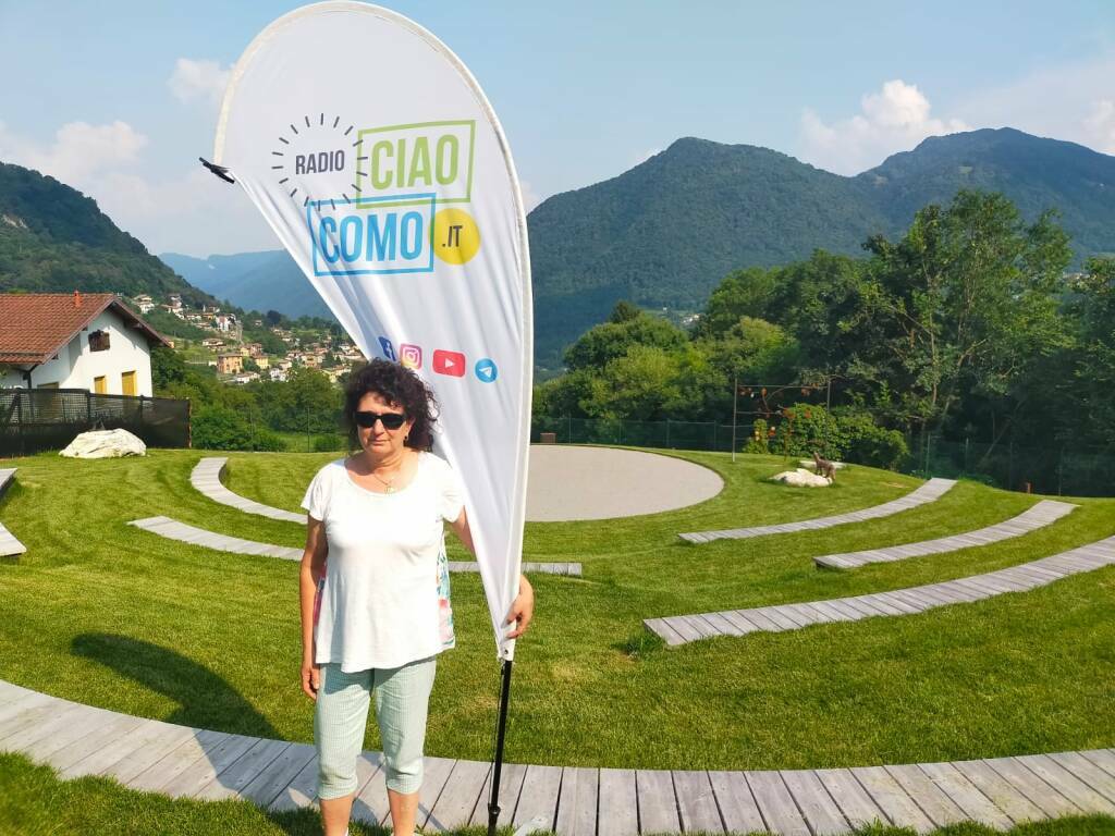 ciaocomo in provincia parco delle fiabe cerano intelvi con sindaco laura abbate