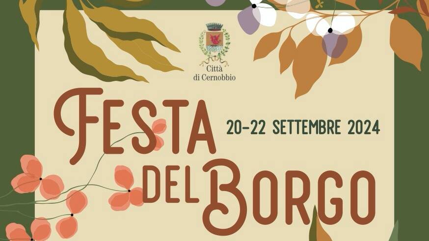 Festa del Borgo Cernobbio edizione 2024